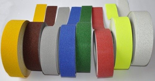 Цветные противоскользящие абразивные самоклеющиеся ленты "Super -Anti Slip" 