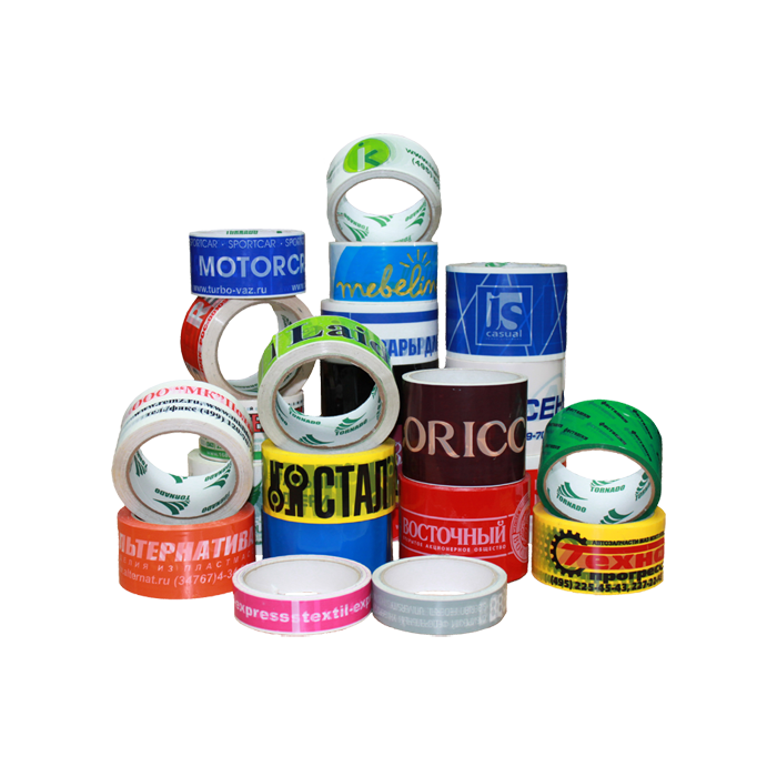 Скотч с логотипом (клейкая лента с логотипом)