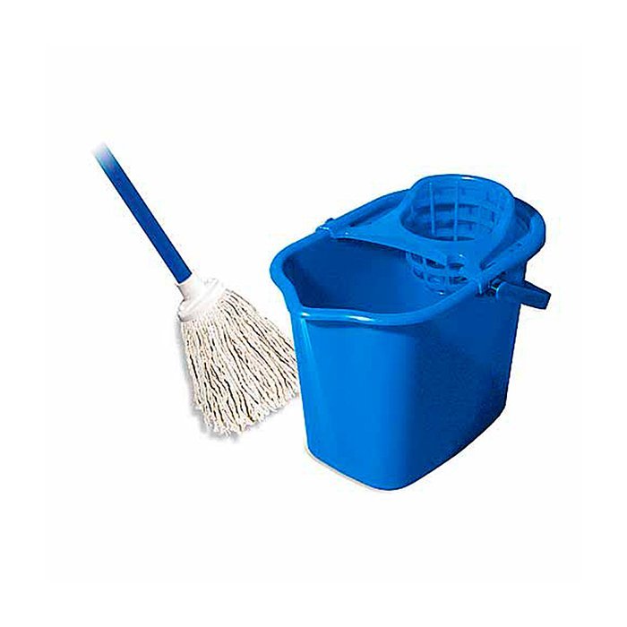 Комплект для уборки (ведро 10л с палкой и мопом)