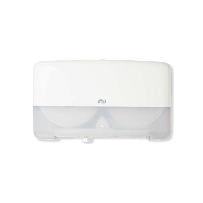 Диспенсер двойной для туалетной бумаги Tork Elevation в мини-рулонах (555500)