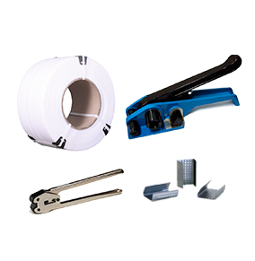 Комплект для упаковки полиэстеровой лентой